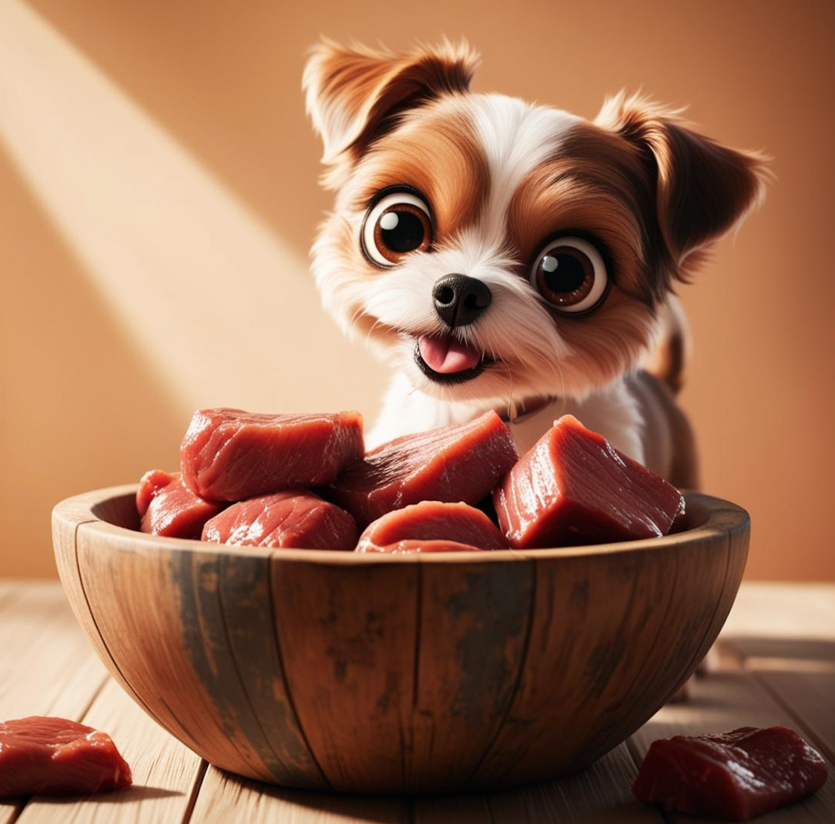 Donner du BARF à son chiot : une bonne idée ?